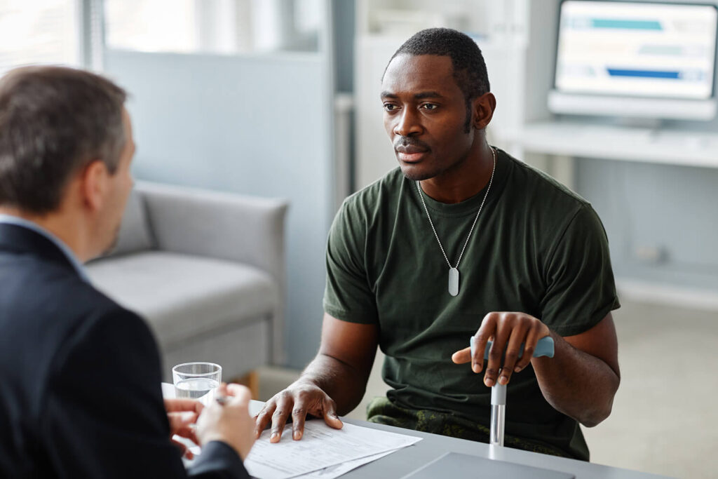 Veteran PTSD treatment near me in San Bruno, CA by Fortitude Recovery